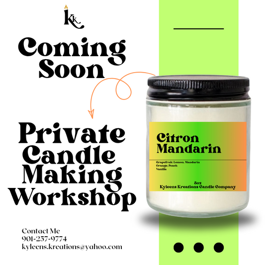 Candle Making Workshop (Private)